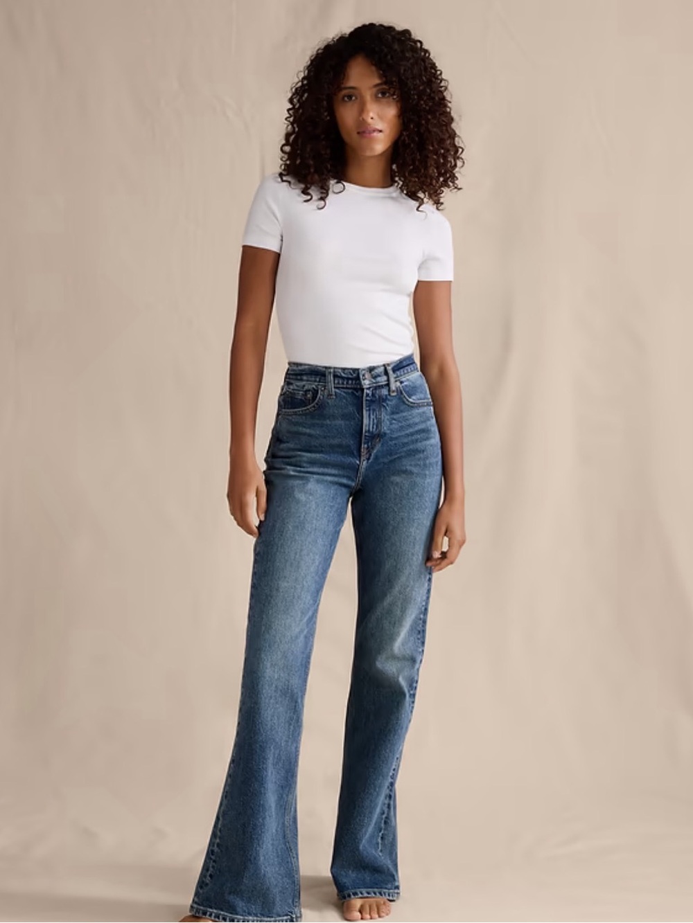 Banana Republic High-Rise Bootcut Jean